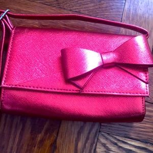Glitter red purse